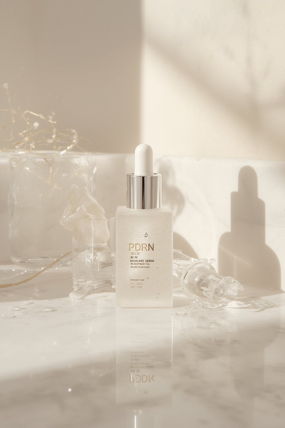 PDRN skincare - Korean beauty illustration 1