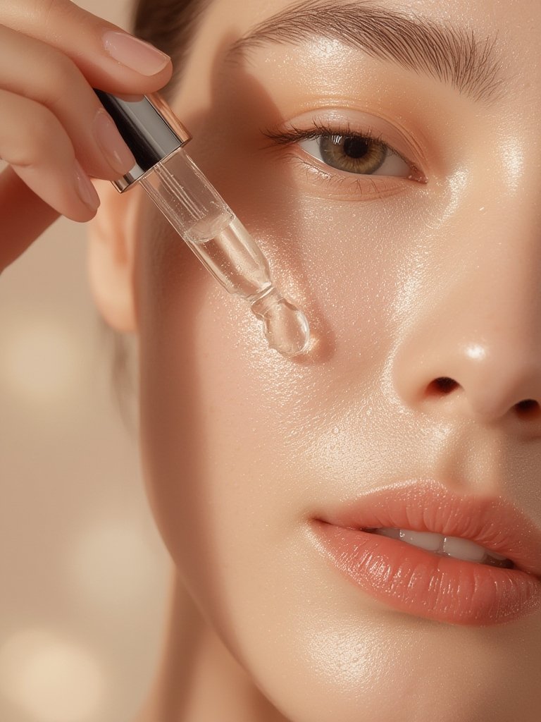 PDRN skincare - Korean beauty illustration 2