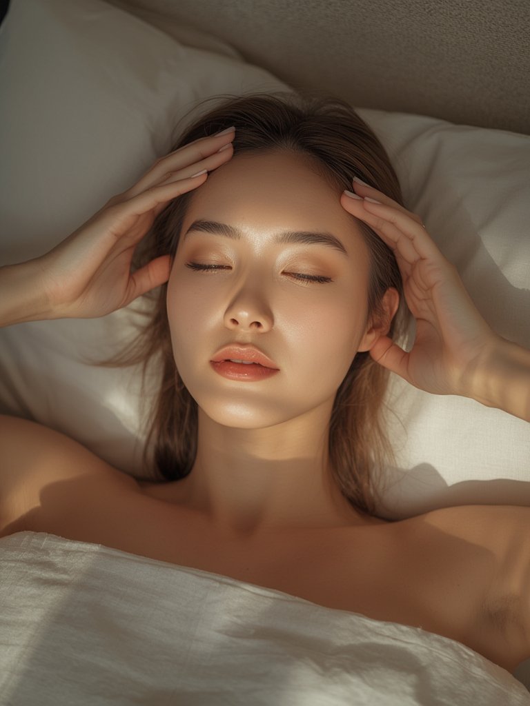 Sleeping mask korean - Korean beauty illustration 3