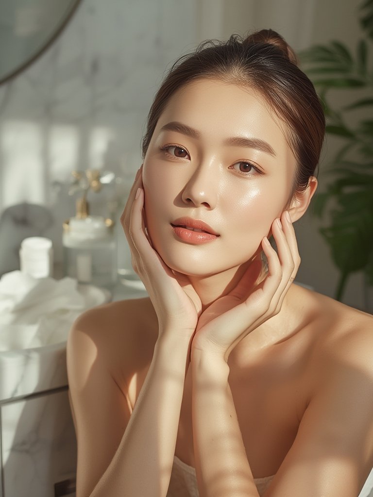 Toner pads korean - Korean beauty illustration 3