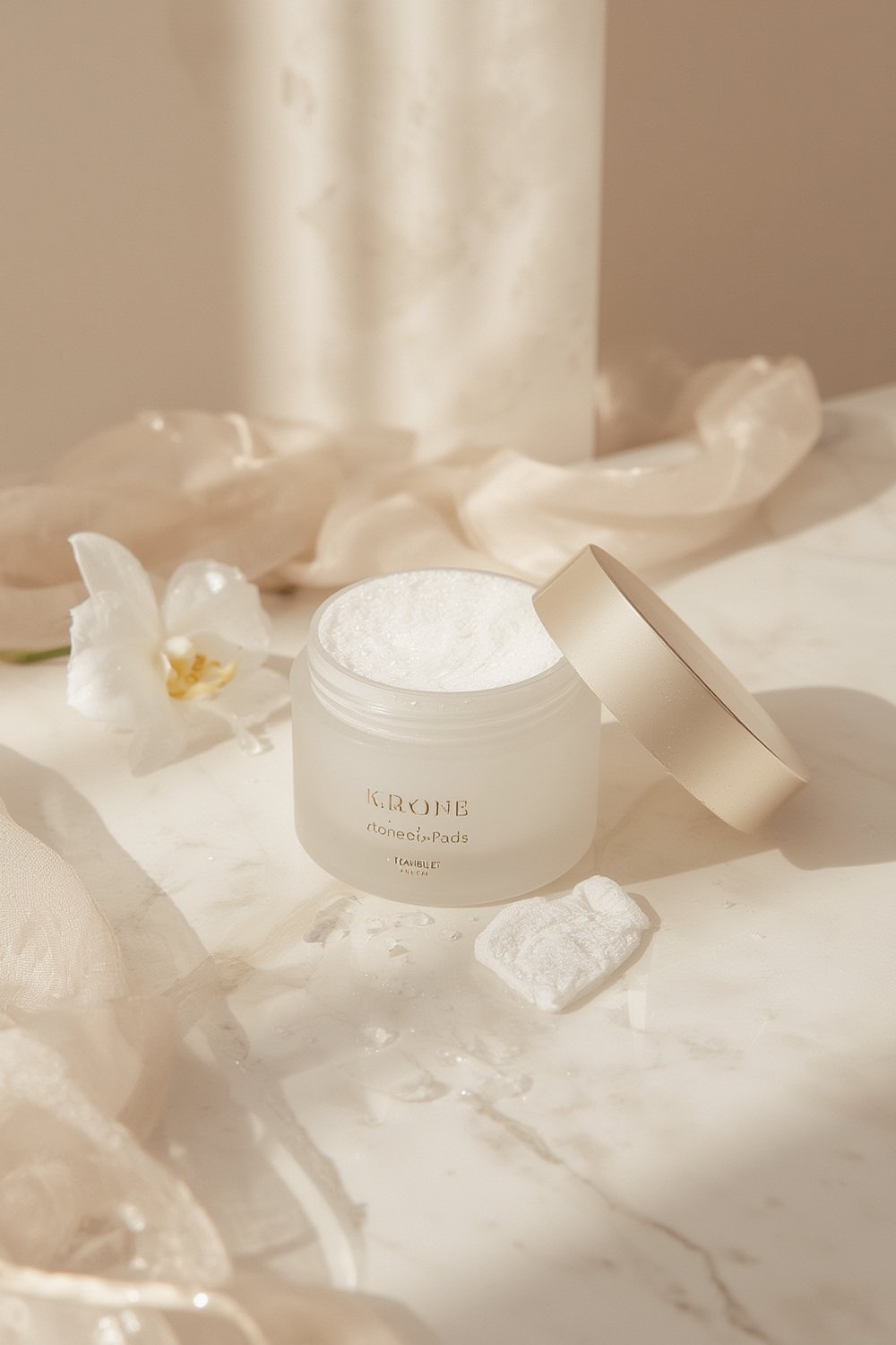 Toner pads korean - Korean beauty illustration 1