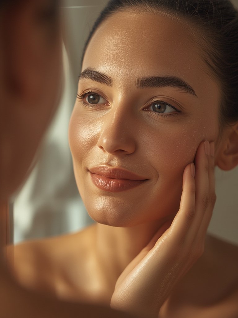 firming moisturizer in action