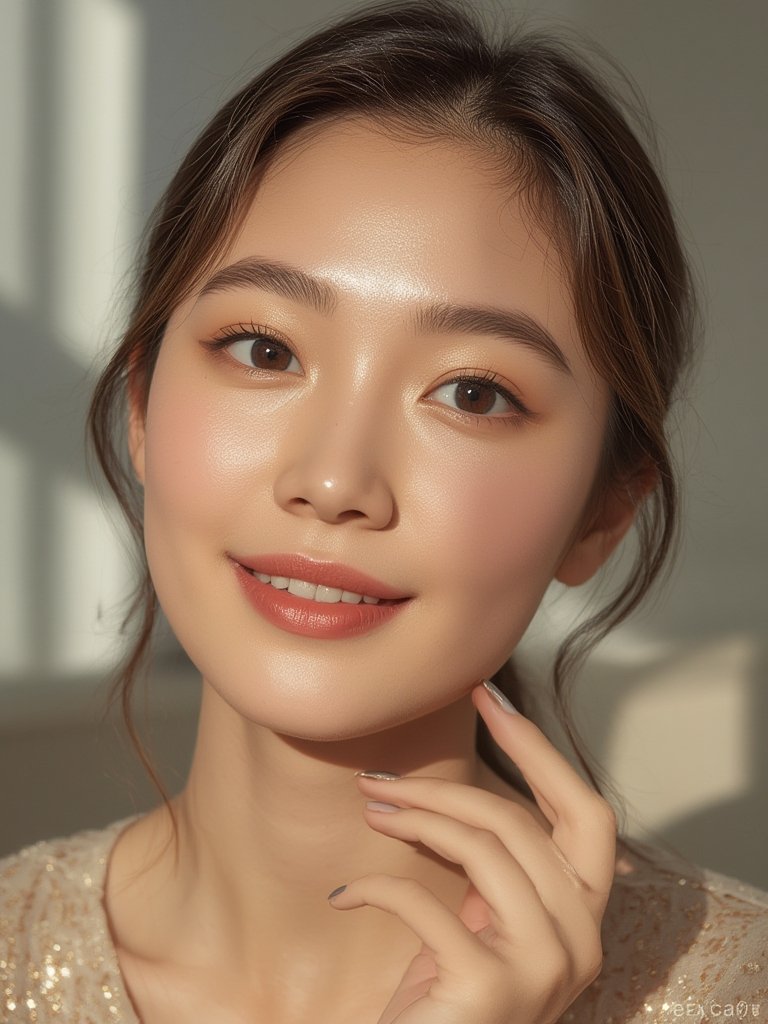 Aegyo sal makeup - Korean beauty illustration 3