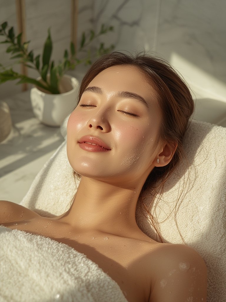 Calming serum korean - Korean beauty illustration 3