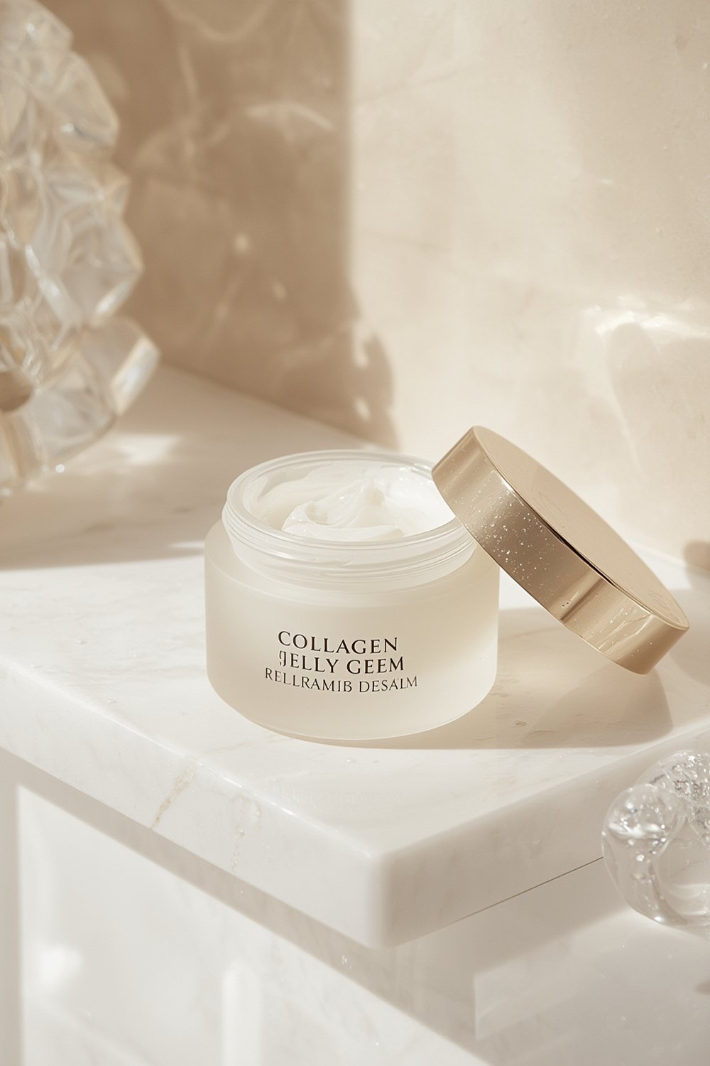 Collagen jelly cream - Korean beauty illustration 1