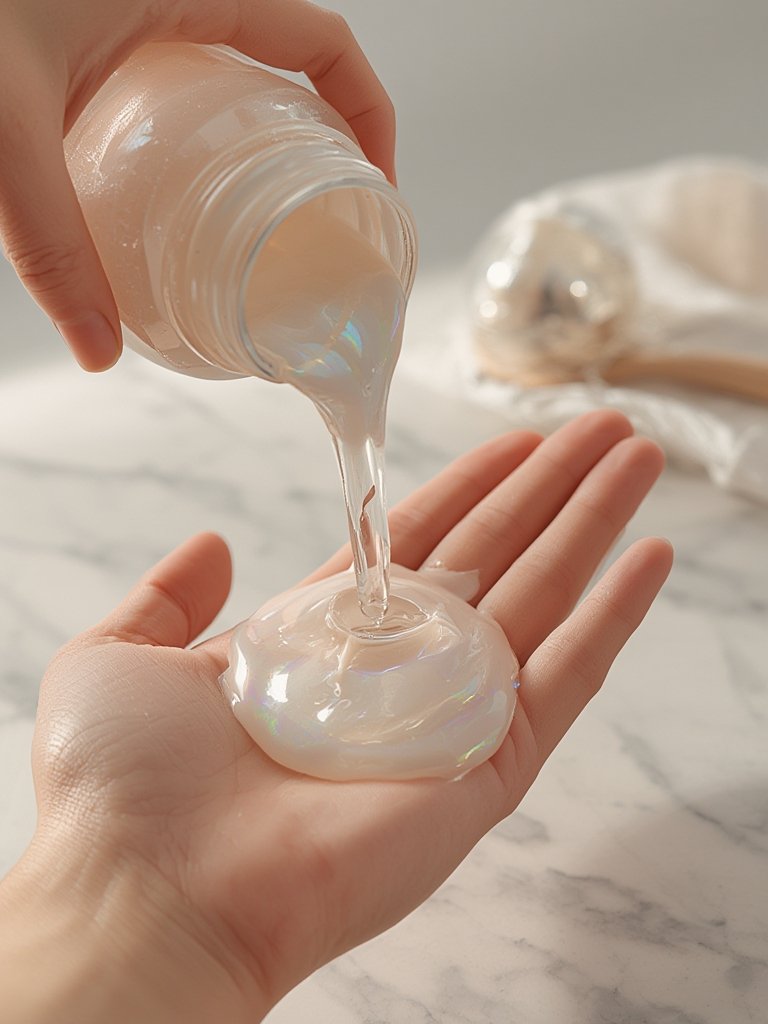 Collagen shampoo korean - Korean beauty illustration 2