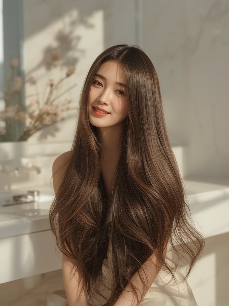 Collagen shampoo korean - Korean beauty illustration 3