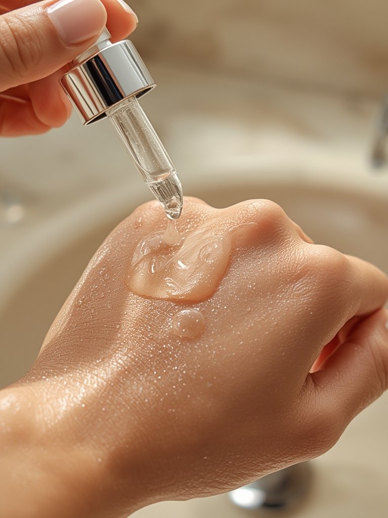 Glass skin routine - Korean beauty illustration 2