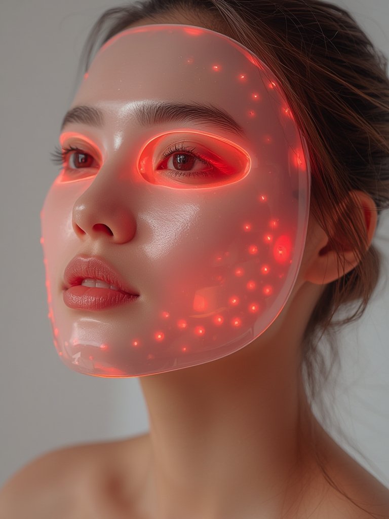LED face mask - Korean beauty illustration 2