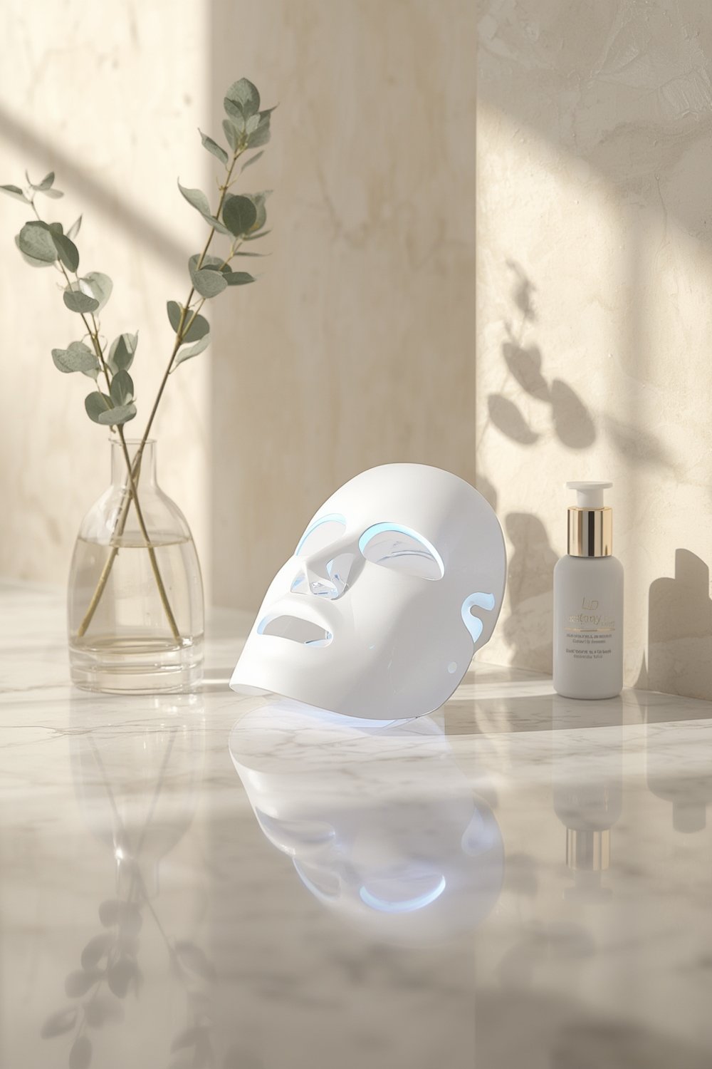 LED face mask - Korean beauty illustration 1