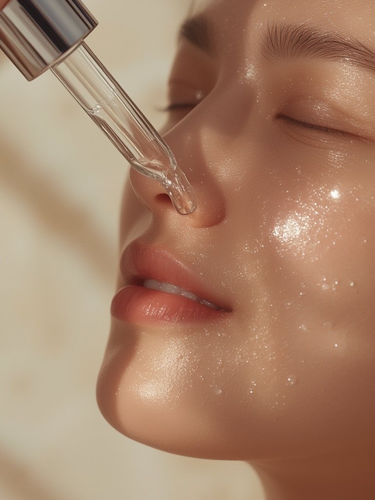 Peptide serum korean - Korean beauty illustration 2