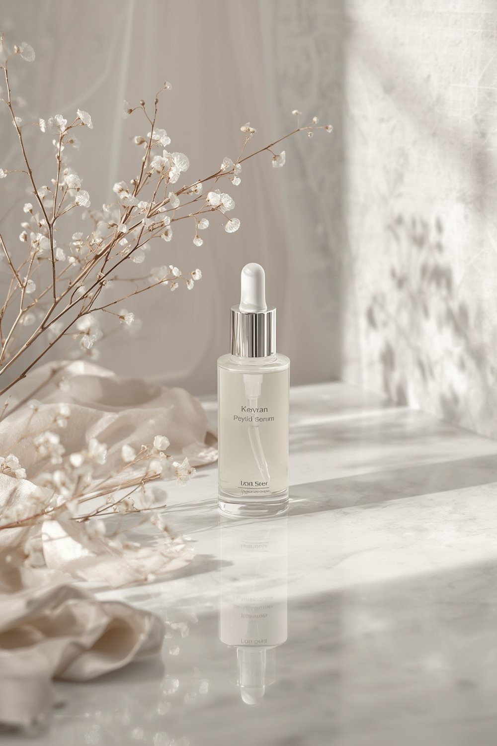 Peptide serum korean - Korean beauty illustration 1