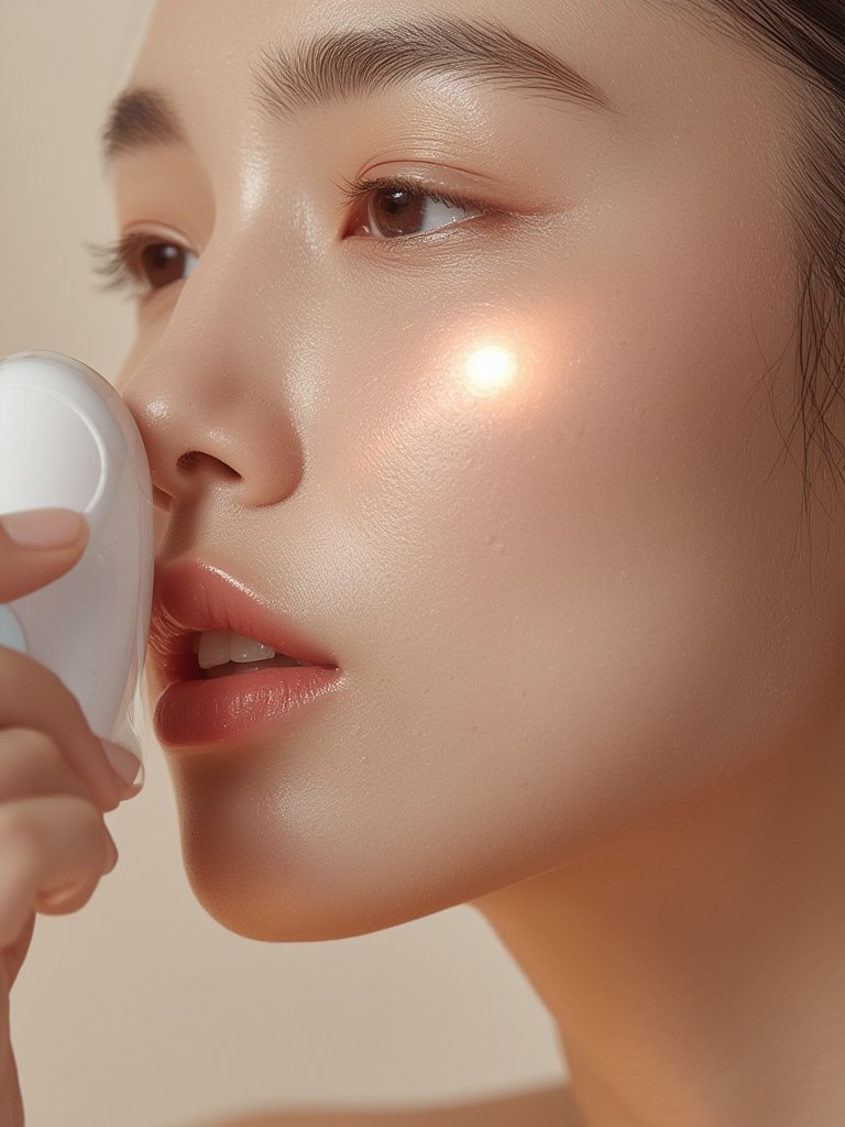 RF skin tightening - Korean beauty illustration 2