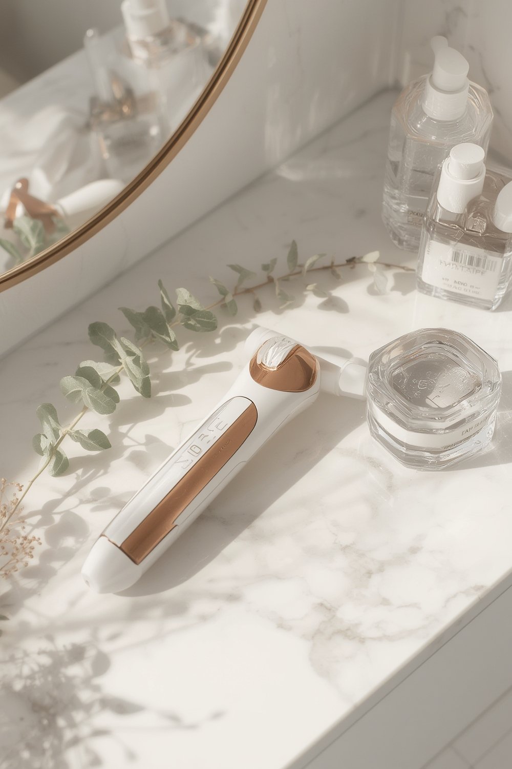 RF skin tightening - Korean beauty illustration 1