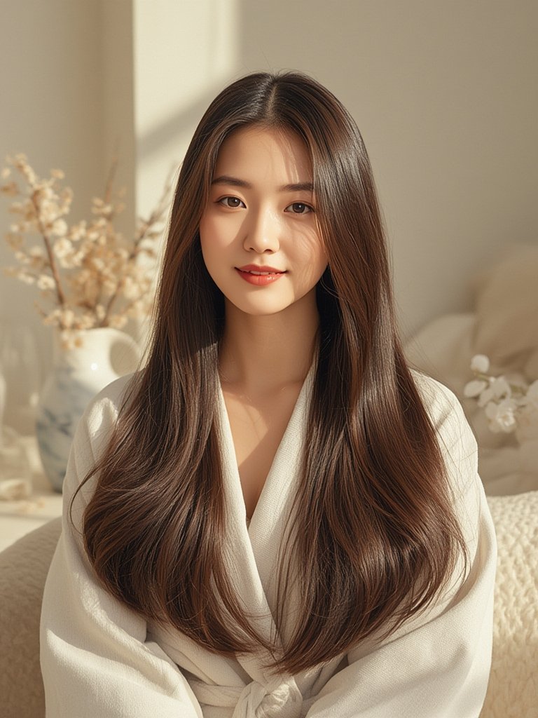 Scalp scrub korean - Korean beauty illustration 3