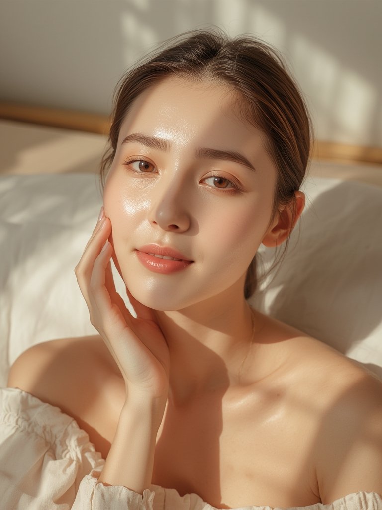 Sleeping mask korean - Korean beauty illustration 3