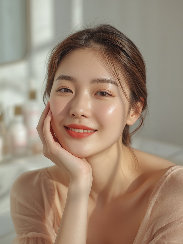 Ultrasonic skin scrubber - Korean beauty illustration 3