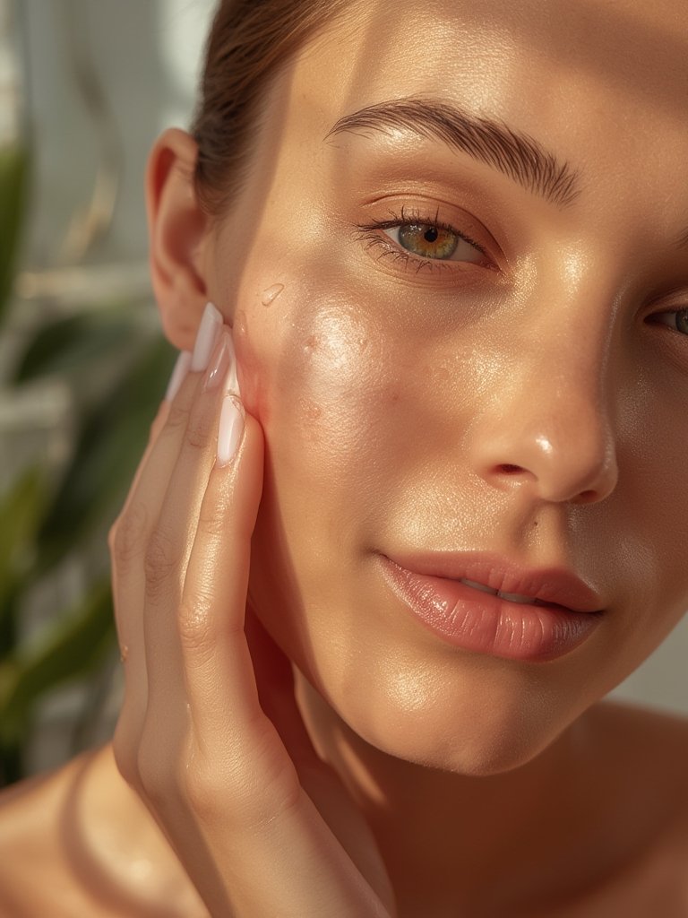 hydrating toner in action