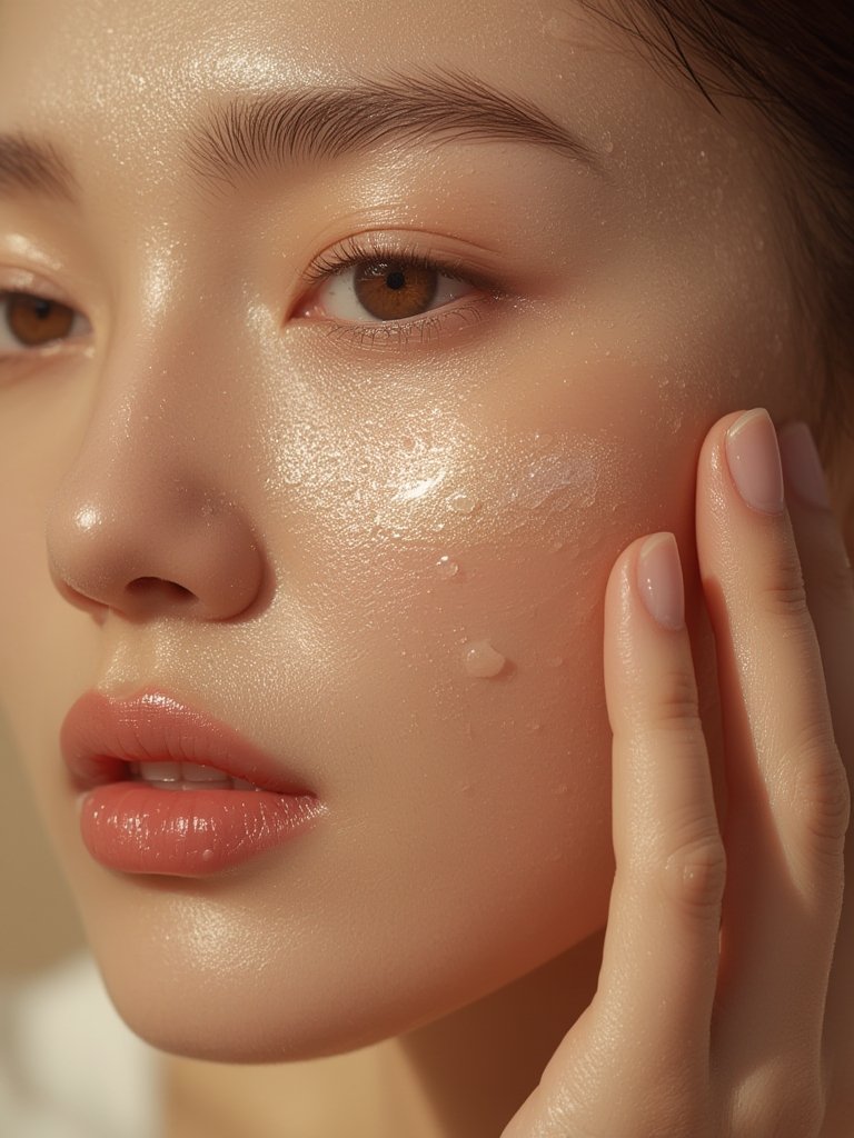 Glow sunscreen korean - Korean beauty illustration 2