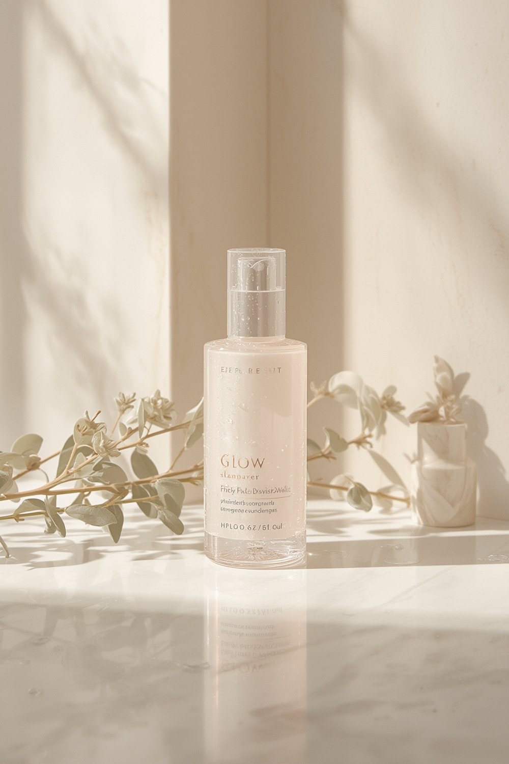 Glow sunscreen korean - Korean beauty illustration 1