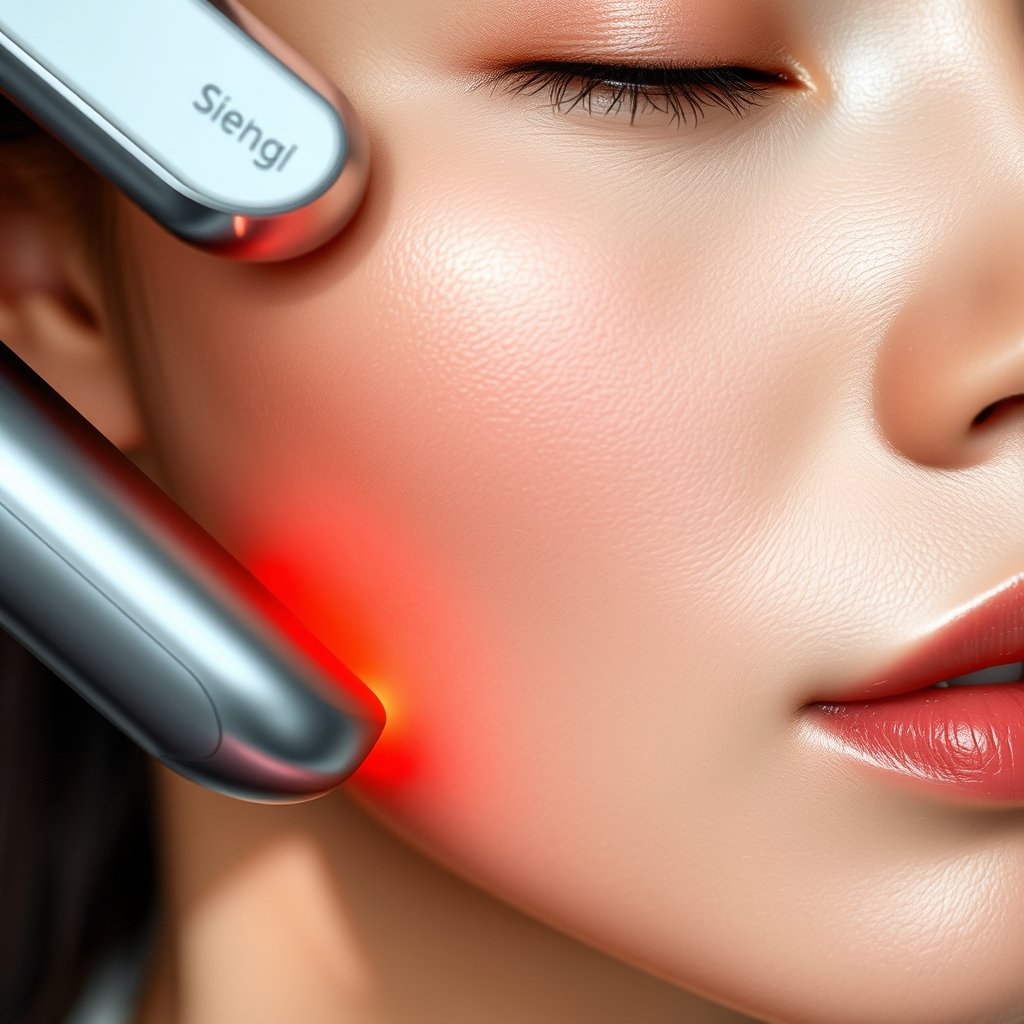 radio frequency skin tightening - Korean beauty illustration 2
