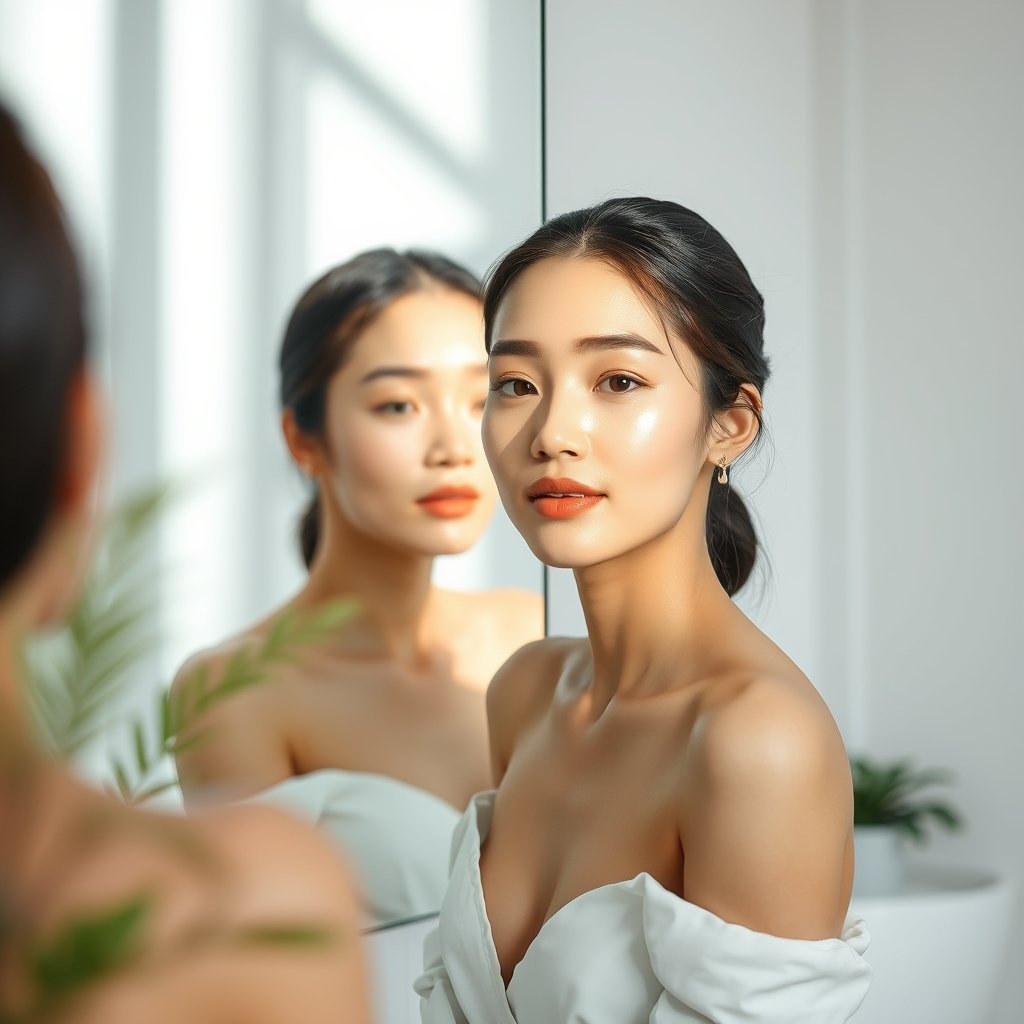 radio frequency skin tightening - Korean beauty illustration 3