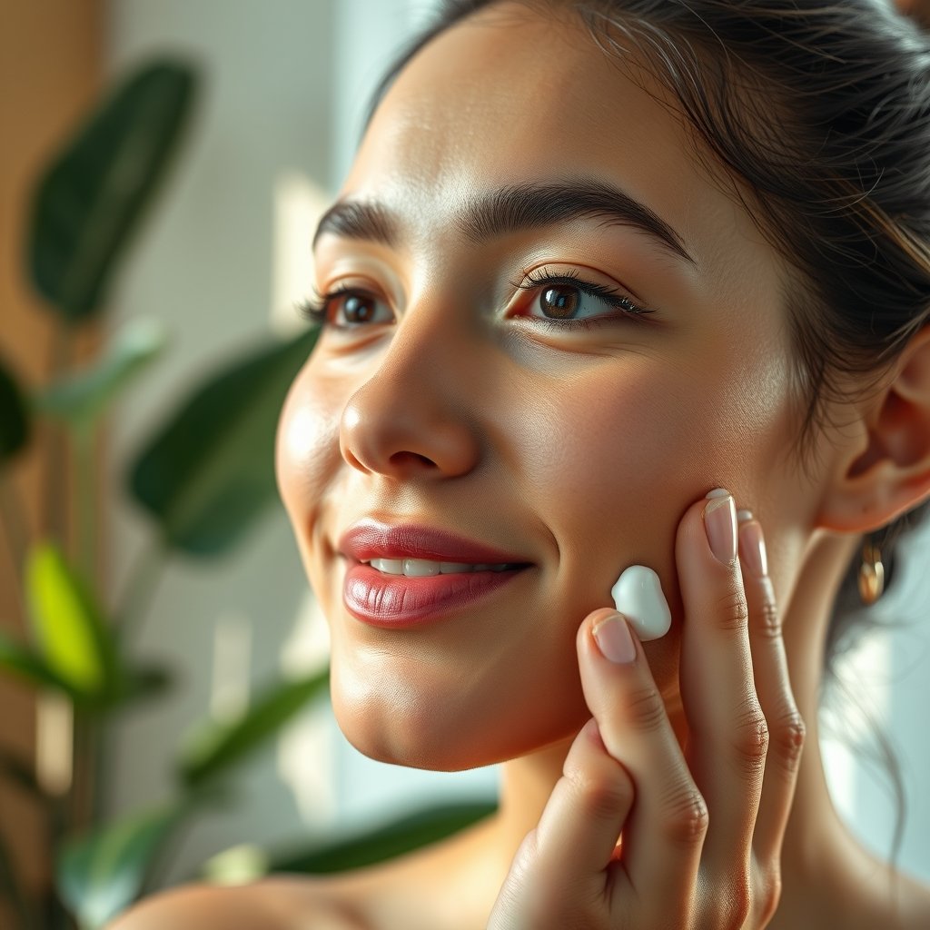 ceramide moisturizer in action