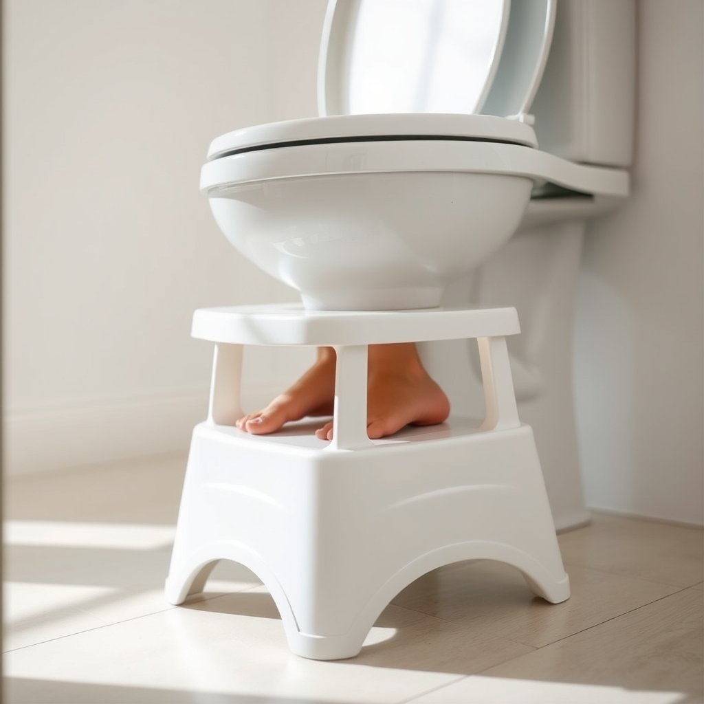 toilet stool in action