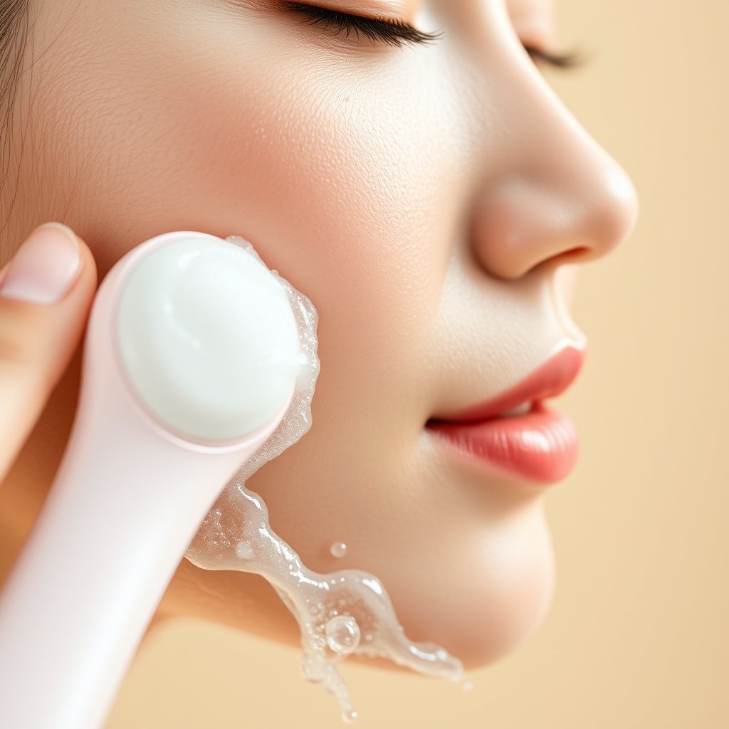 Facial Cleansing Brush: 5 Amazing Ways To Boost Glow (Proven Guide) 2 facial cleansing brush - Korean beauty illustration 2