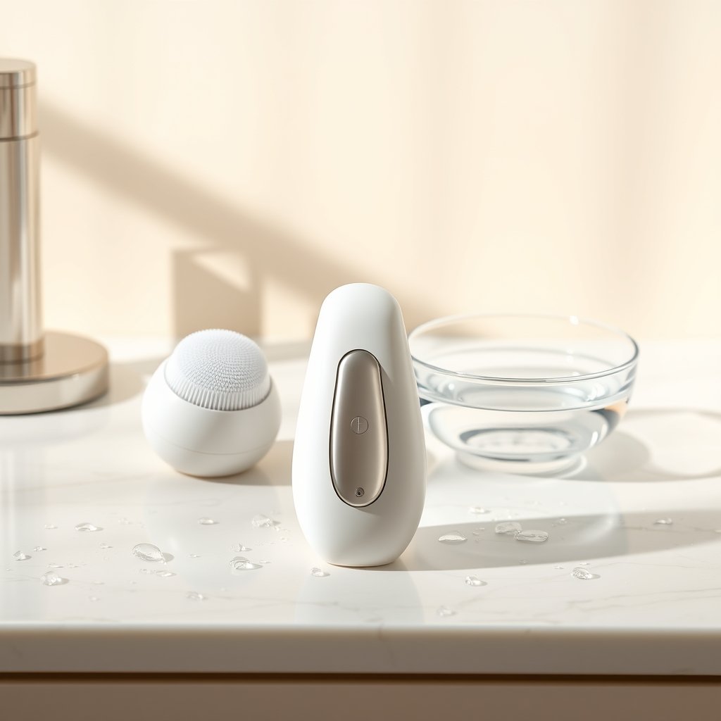 Facial Cleansing Brush: 5 Amazing Ways To Boost Glow (Proven Guide) 1 facial cleansing brush - Korean beauty illustration 1