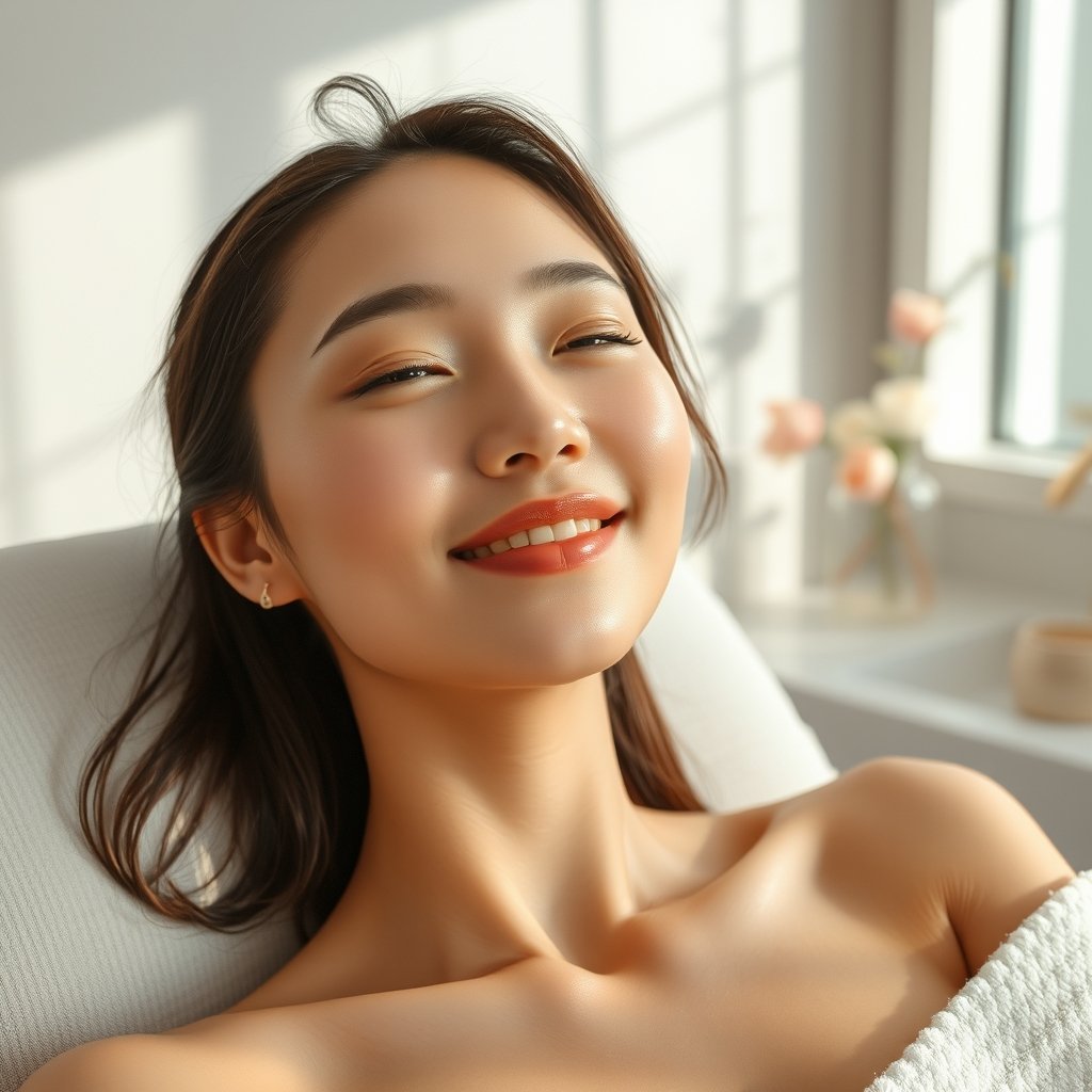 galvanic facial device - Korean beauty illustration 3
