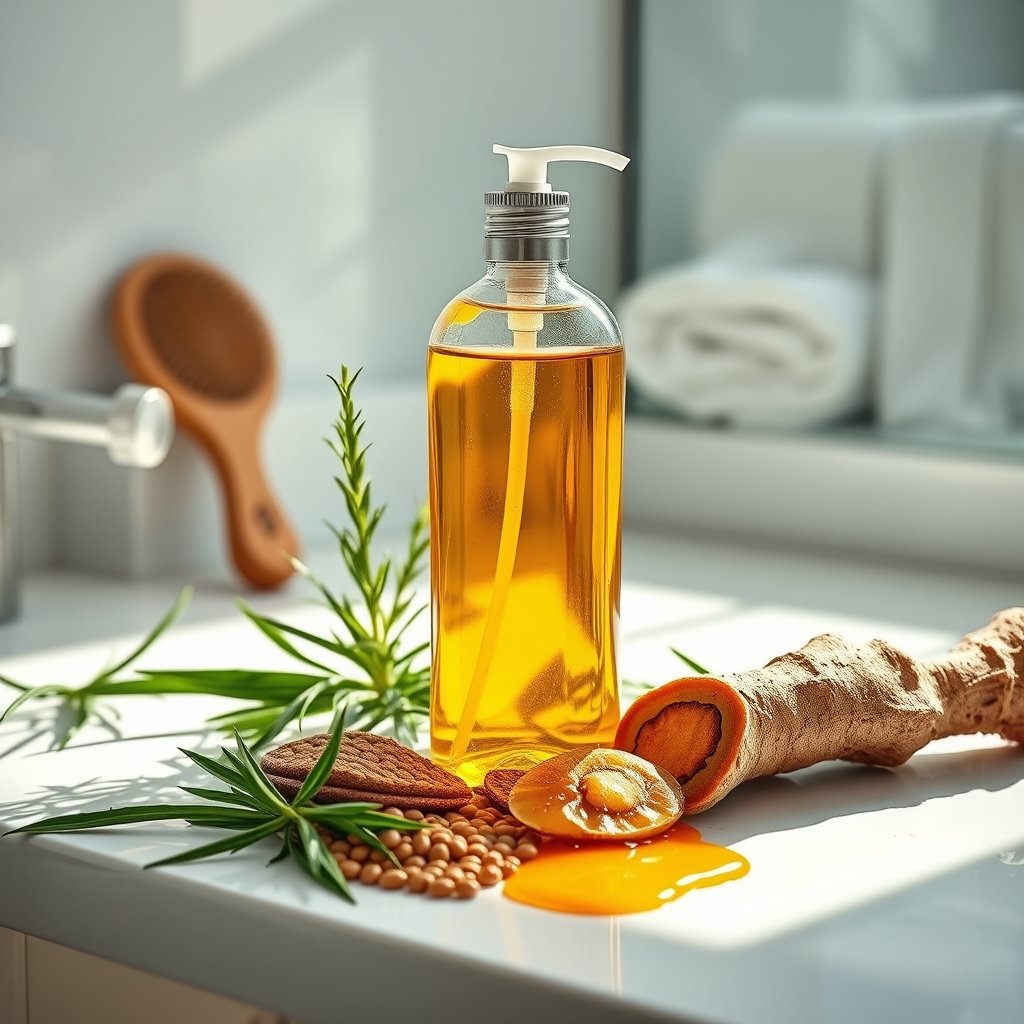 ginseng shampoo product view