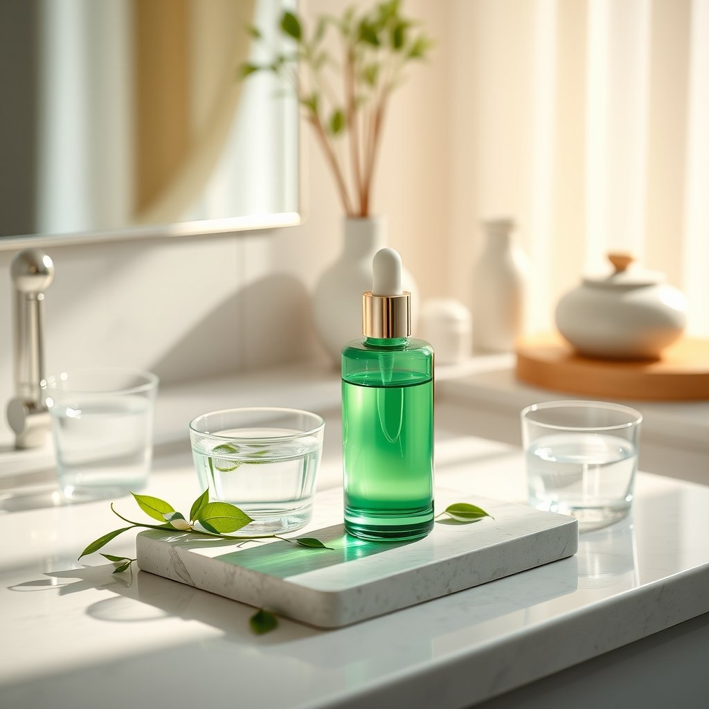 green serum product view
