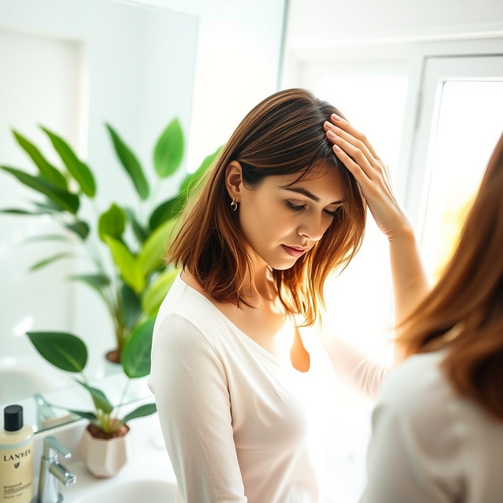 hair thinning product view