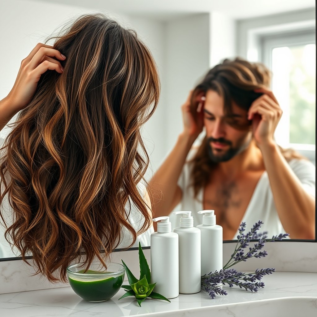 biotin shampoo in action
