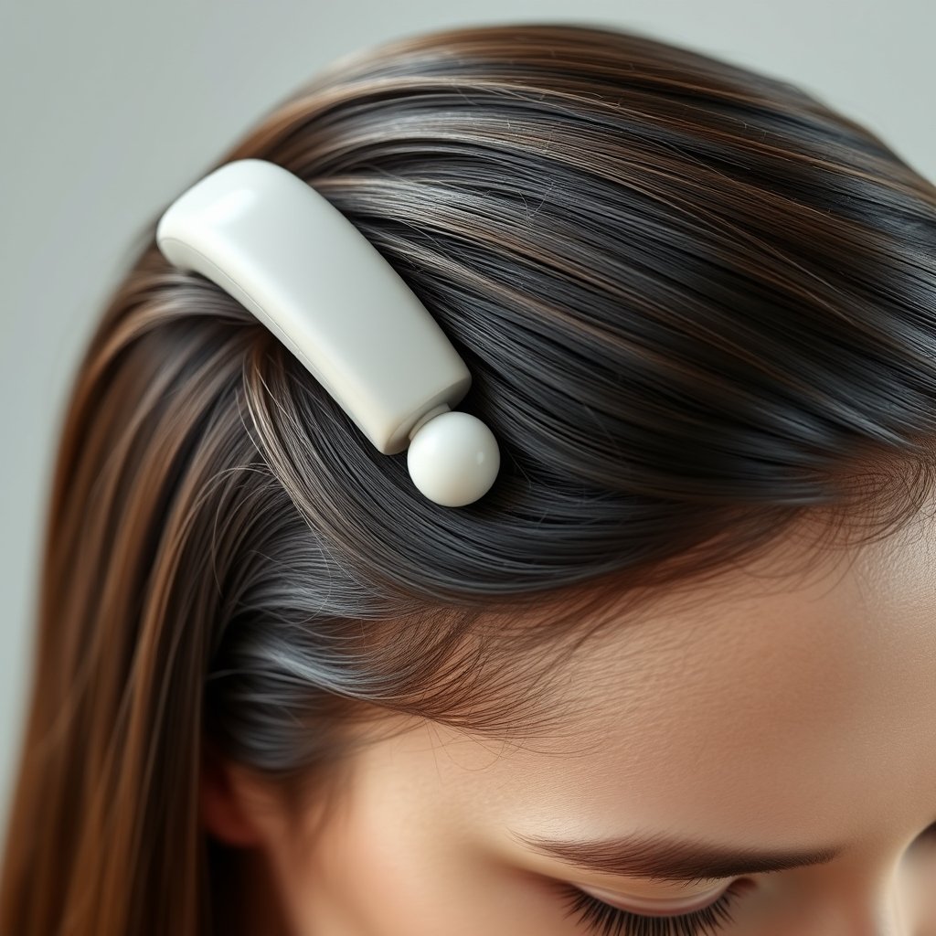 scalp massager electric - Korean beauty illustration 2