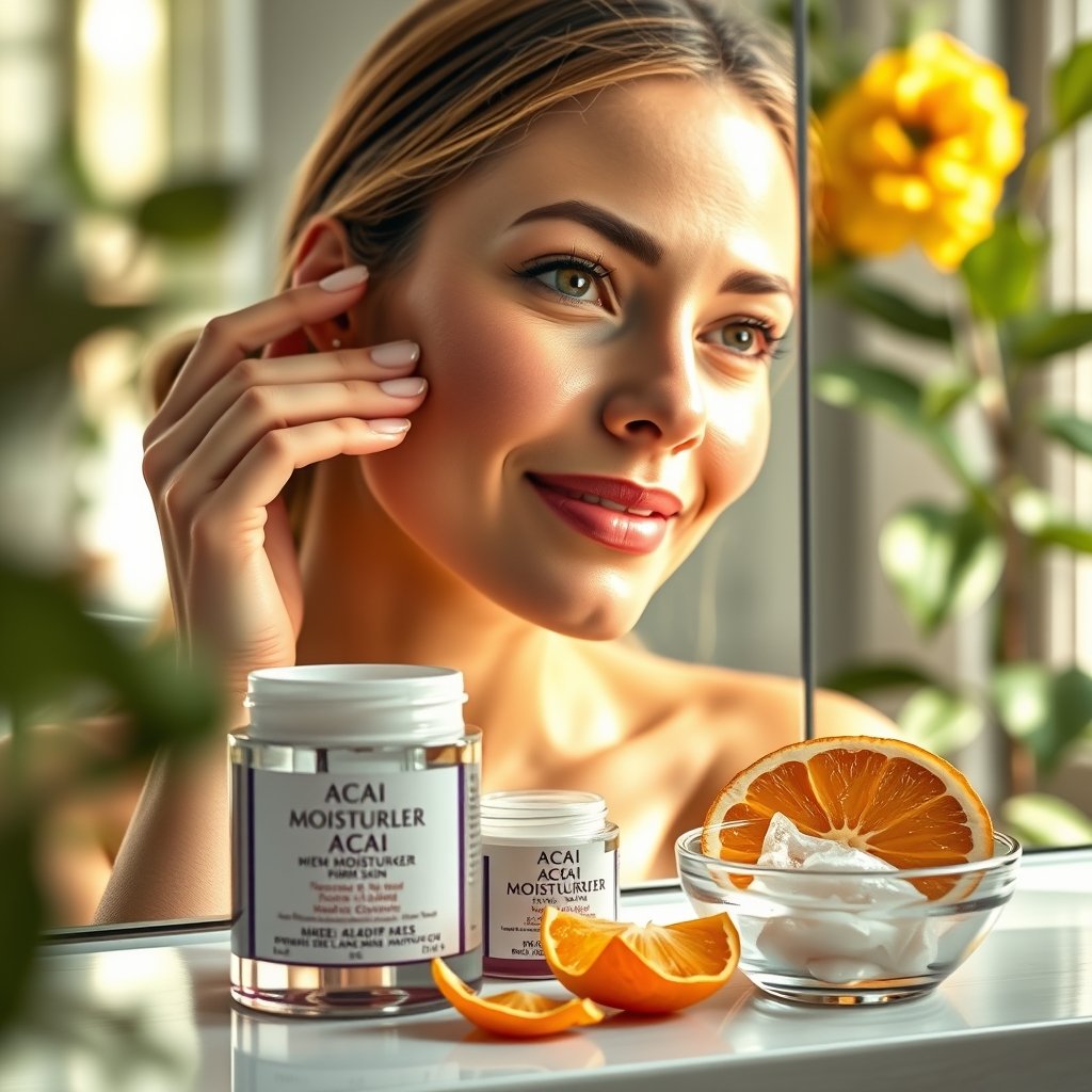 firming moisturizer in action