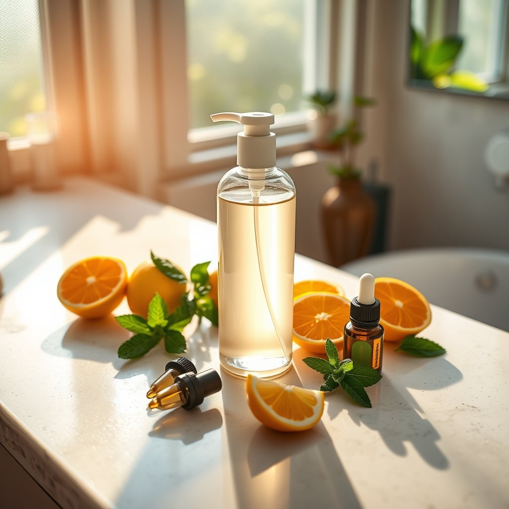 citrus lotion product view