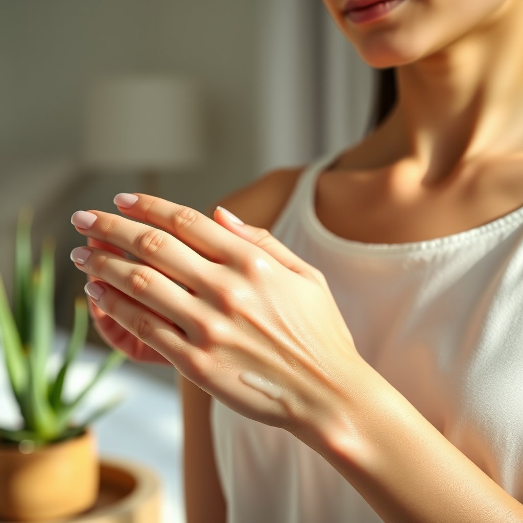 Aloe Lotion: 10 Ultimate Secrets For Amazing Skin In 2026 2 aloe lotion in action