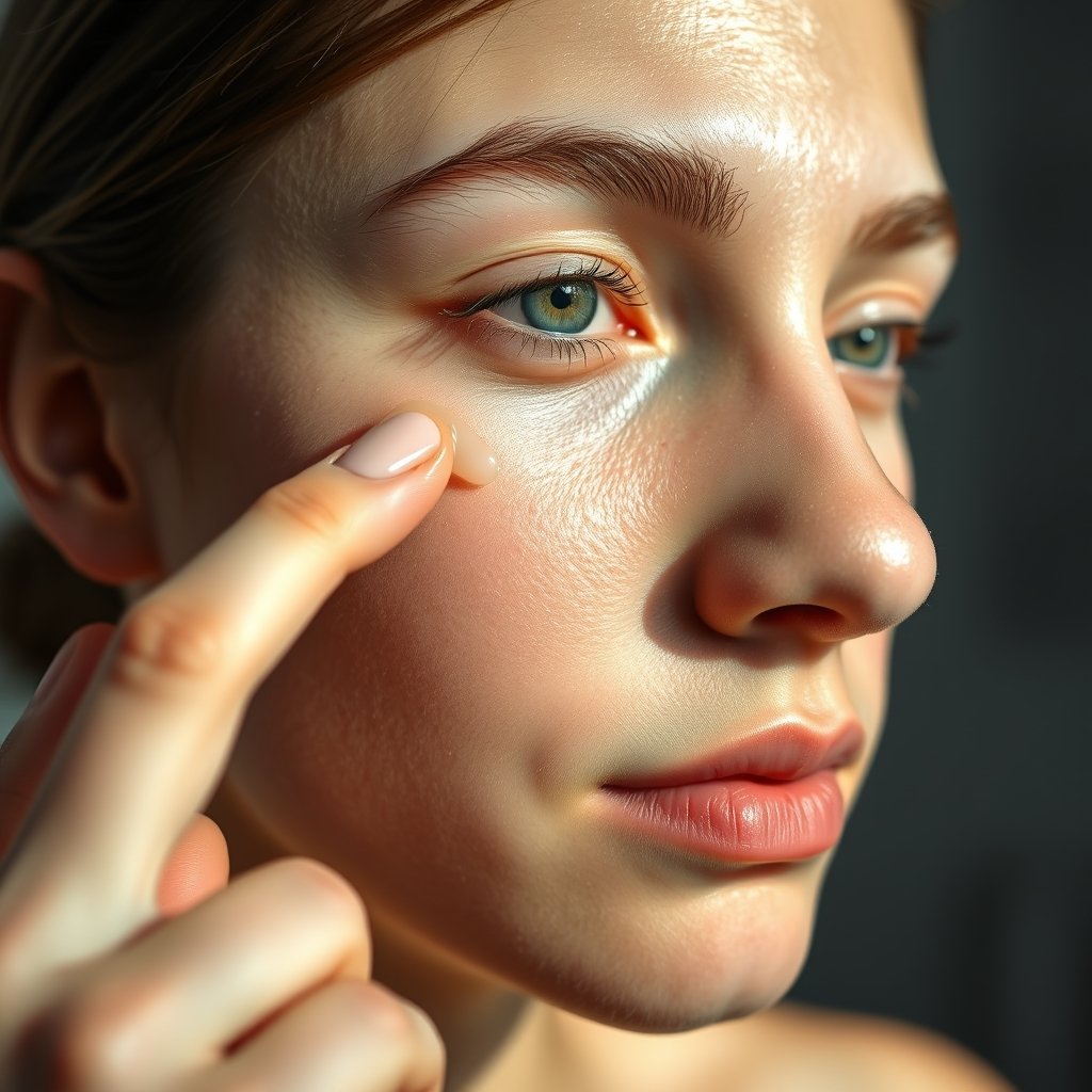 blackhead gel in action