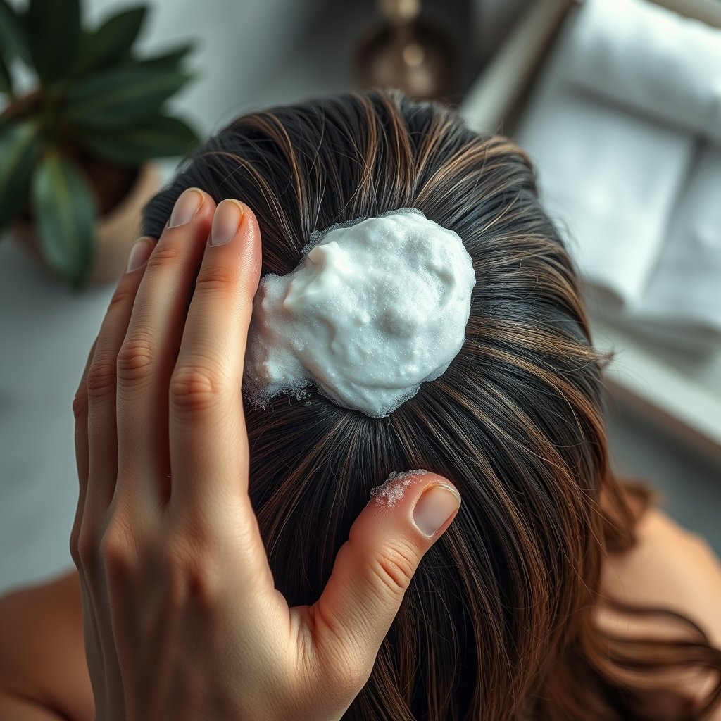 anti dandruff in action