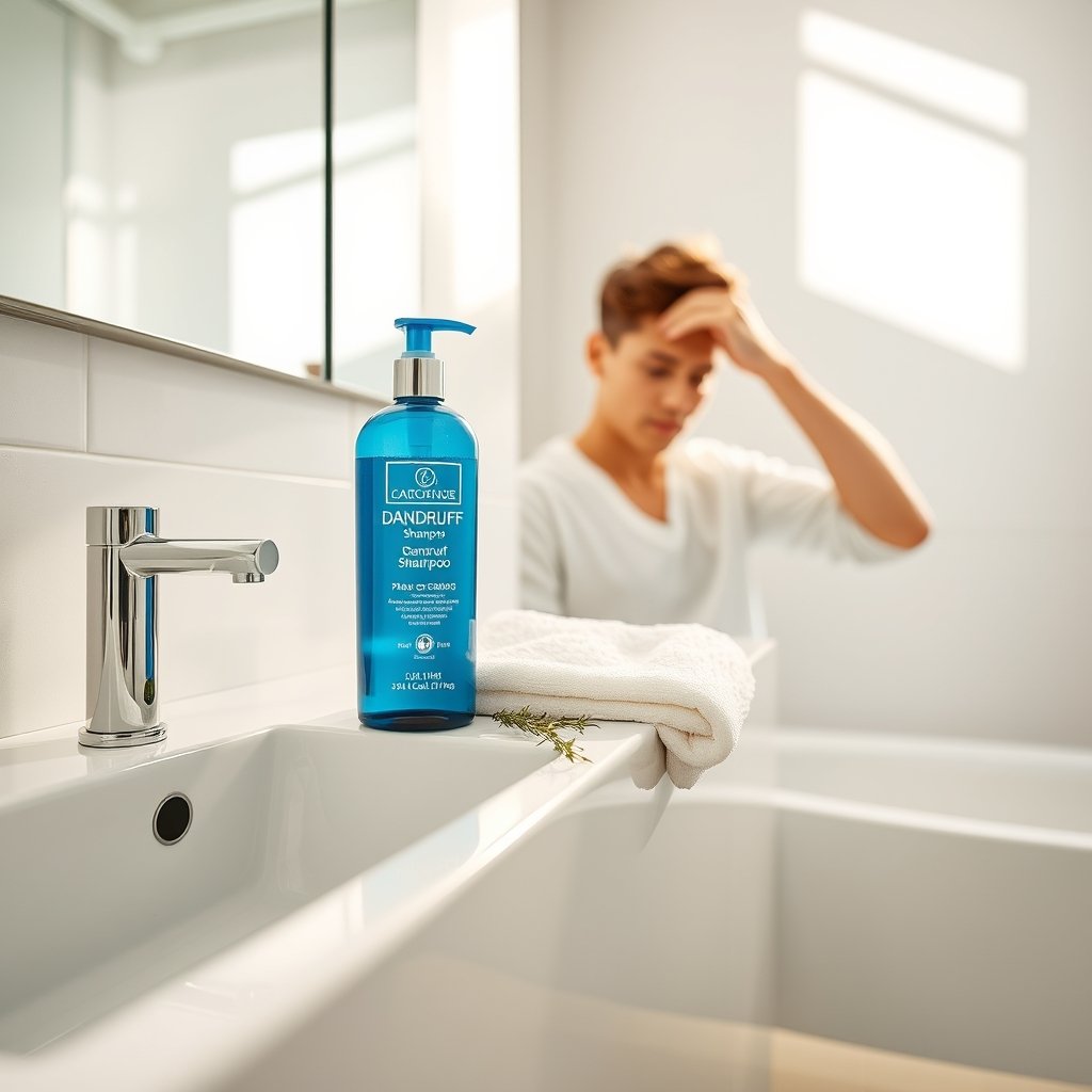 dandruff shampoo product view
