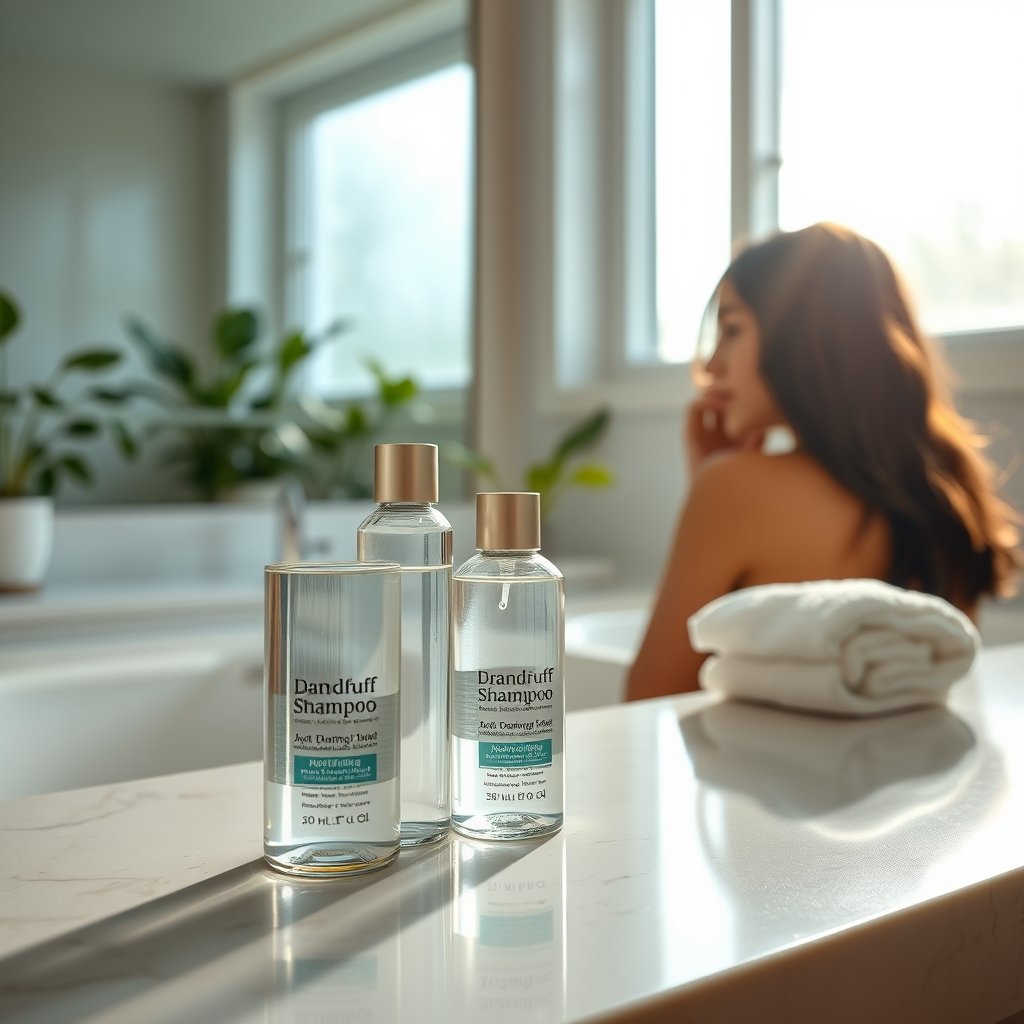 dandruff shampoo product view