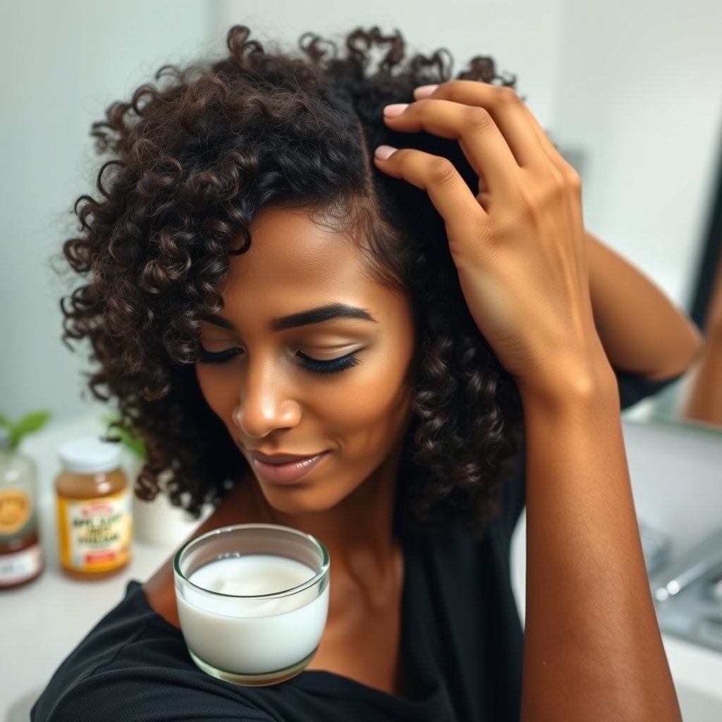 dandruff shampoo in action